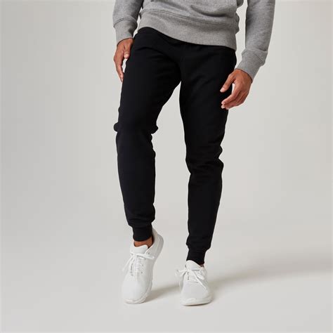 cotton white joggers|black jogger jeans men.